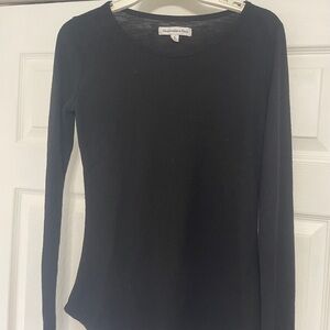 Abercrombie black fitted long sleeves
